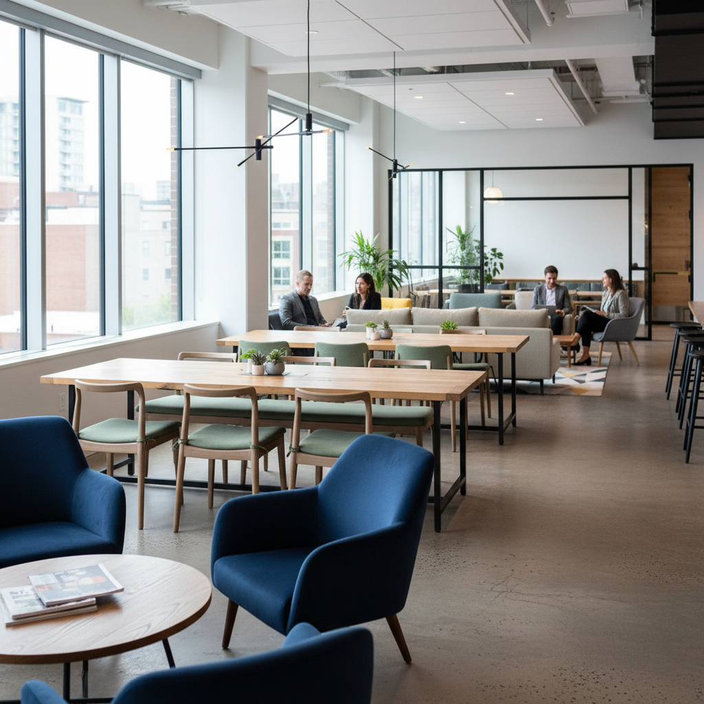 Realistische foto passend bij Meubilair kopen: de juiste keuze voor uw horeca of zakelijk project vo